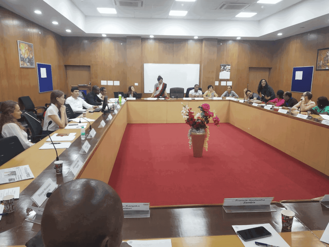 Time Management to Foriegn Delegation Ministry of Labour